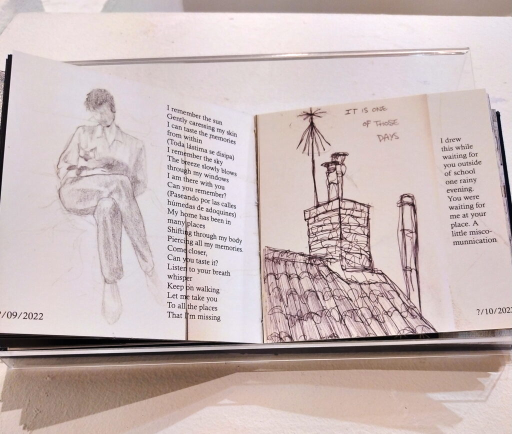 "Rapture/Rupture", artist book, 2023