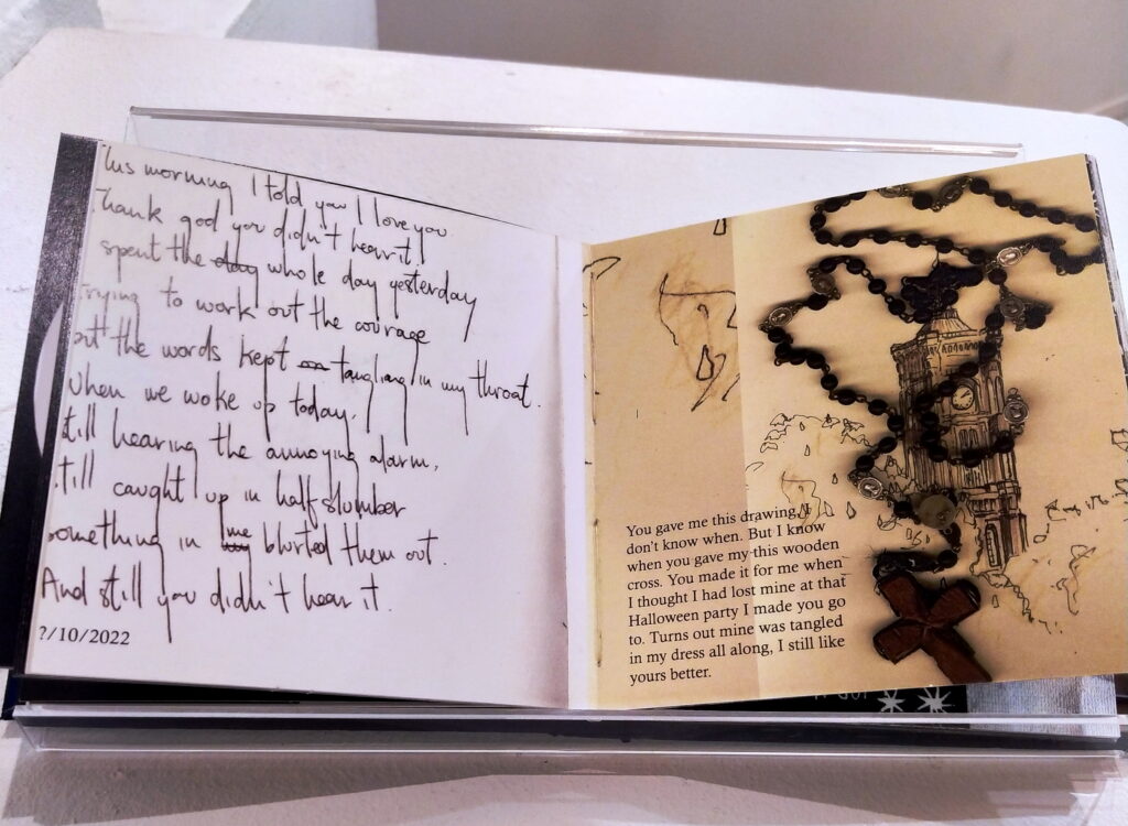 "Rapture/Rupture", artist book, 2023