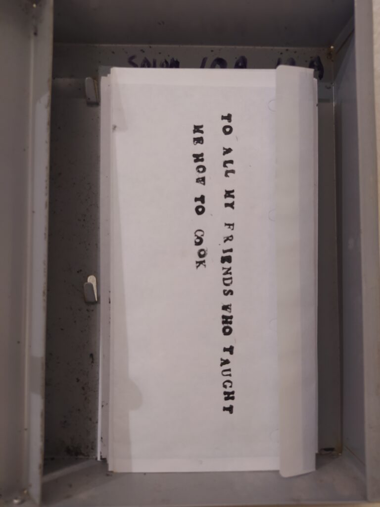"50 letters", mixed media, 2023